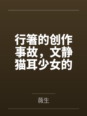 行箸的创作事故,文静猫耳少女的蜜臀惩罚日记~写黄文的代价是被打到高潮失禁~屁股、乳头、屁眼、小穴的全